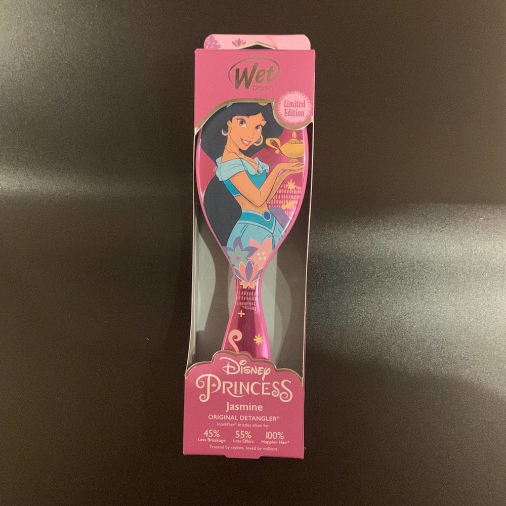 Limited Edition WET Disney Princess Jasmine Original Detangler Brush